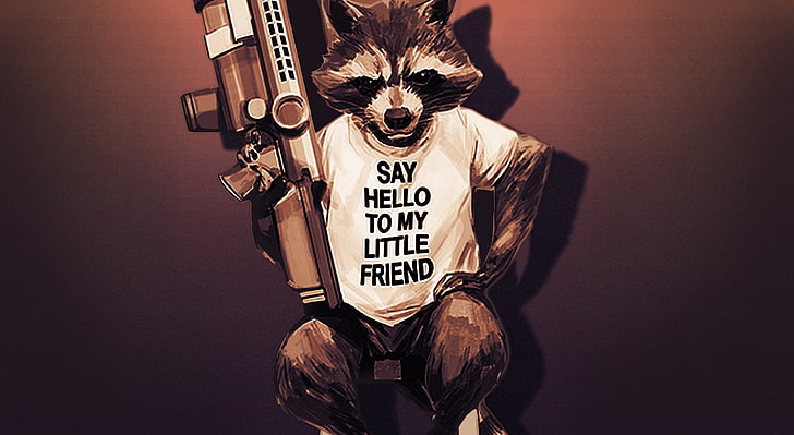 Rocket Raccoon - Guardians of the Galaxy 2, Guardians of the Galaxy Rocket Raccoon wallpaper, HD wallpaper