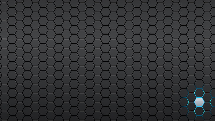pattern, hexagon, backgrounds, no people, abstract, close-up, HD wallpaper