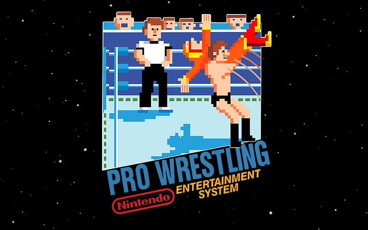 Pro Wrestling 8-Bit Nintendo HD, video games, HD wallpaper