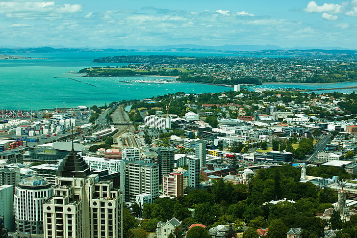 New Zealand, house, photo, top, the city, Auckland