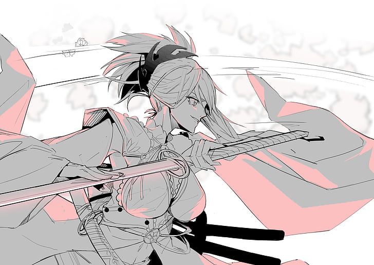 Fate Series, Fate/Grand Order, Miyamoto Musashi, HD wallpaper