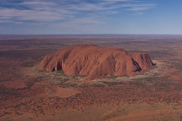 Australia, Uluru, mountains, nature, Ayers Rock, Outback