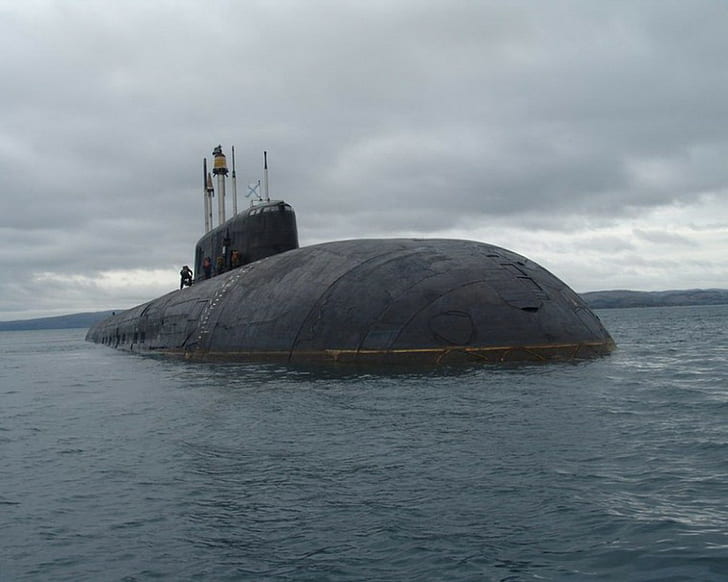 submarine, Russian Navy, military, vehicle