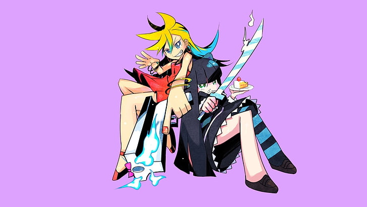 Panty And Stocking With Garterbelt, HD wallpaper