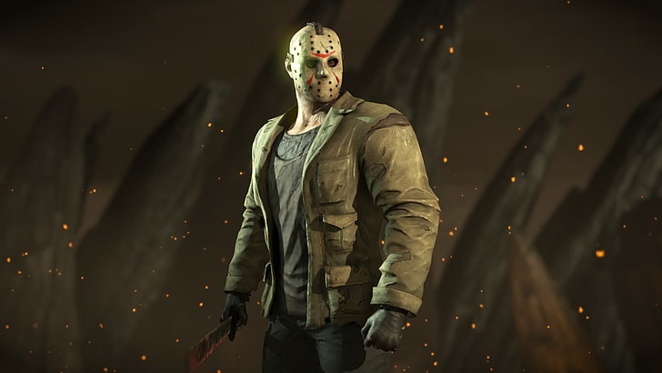 Hd Wallpaper Jason Voorhees Mask Friday The 13th Fighter
