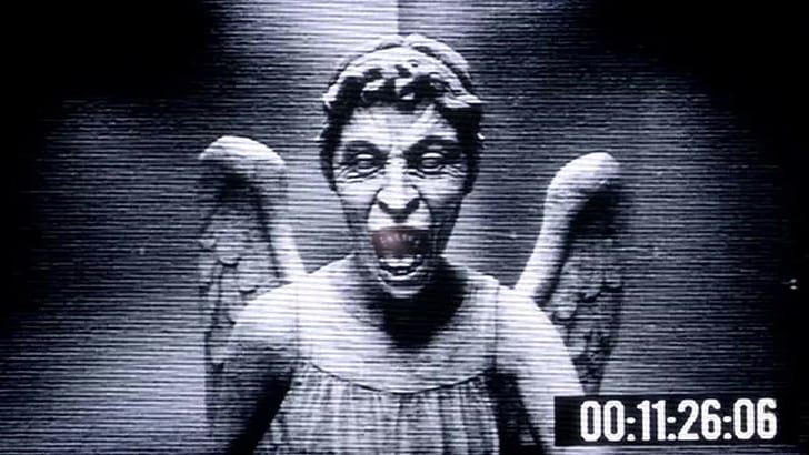 doctor who weeping angels, portrait, looking at camera, one person, HD wallpaper