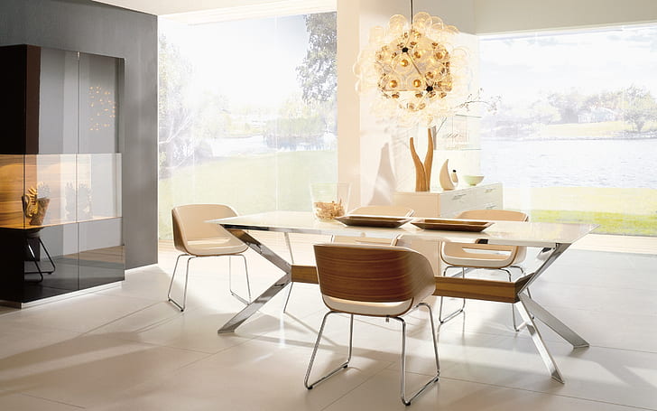 Superb Dinning Area, chairs, living room, interior design, home design