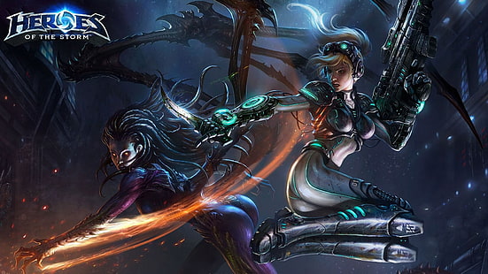Heroes Of The Storm wallpaper, StarCraft, Queen of Blades, Nova HD wallpaper