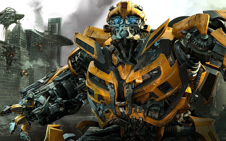 Hd Wallpaper Bumblebee In Transformers 3 Wallpaper Flare