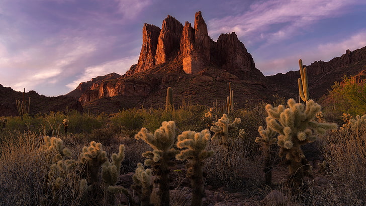 nature, landscape, USA, rock, Arizona, sky, scenics - nature
