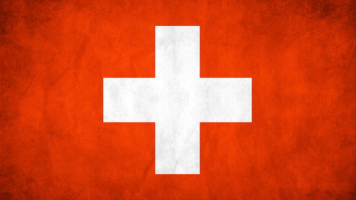flag, Switzerland, HD wallpaper