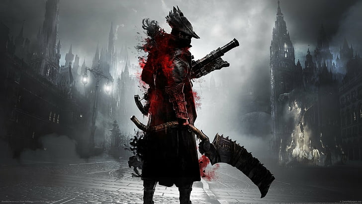 Video Game, Bloodborne, Dark, Fantasy, HD wallpaper