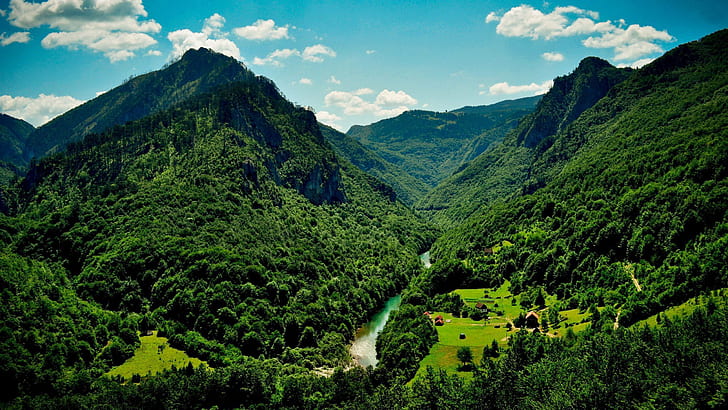 Summer Landscape Mount Durmitor Montenegro Desktop Hd Wallpaper 2560×1440