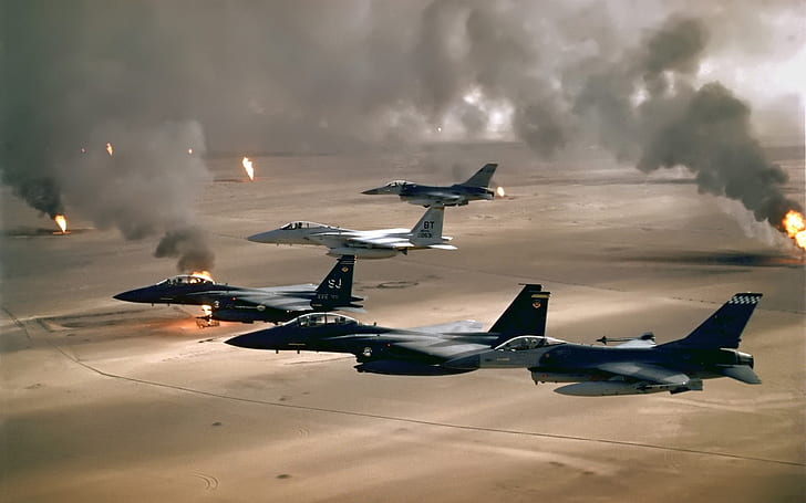 Operation Desert Storm War, HD wallpaper