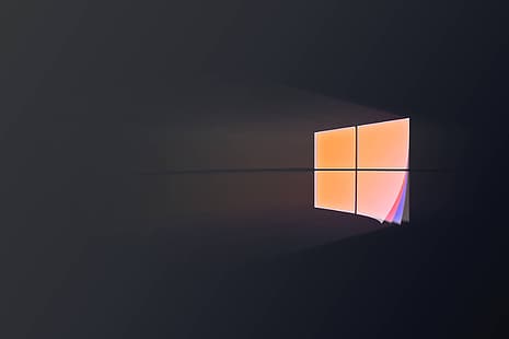 HD wallpaper: Windows 10, Black, 4K, 8K, 10K | Wallpaper Flare