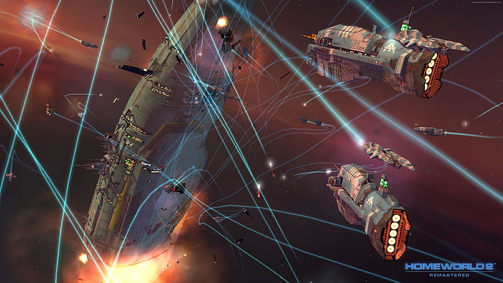 screenshot, sci-fi, space, game, Best Games 2015, PC, Homeworld Remastered Collection