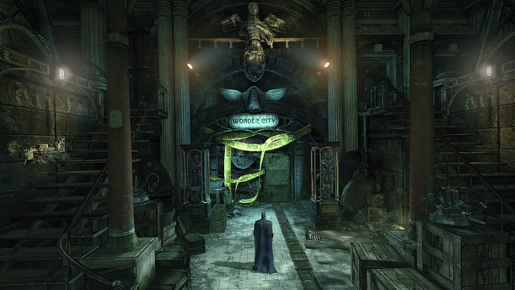 Batman game cover, Batman: Arkham City, video games, Rocksteady Studios, HD wallpaper