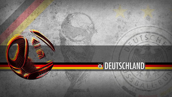 Germany, soccer, communication, no people, text, wall - building feature, HD wallpaper