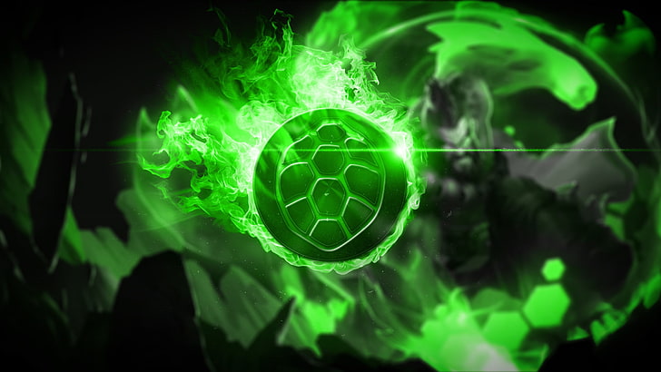 Riot Games, League of Legends, green color, science, technology, HD wallpaper
