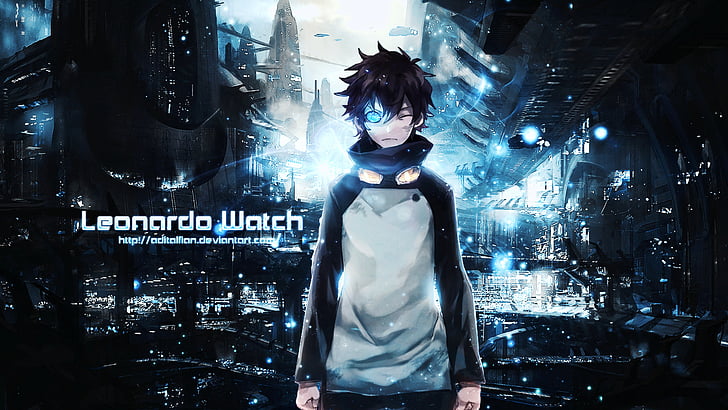 480x800px | free download | HD wallpaper: Anime, Blood Blockade  Battlefront, Leonardo Watch, one person | Wallpaper Flare