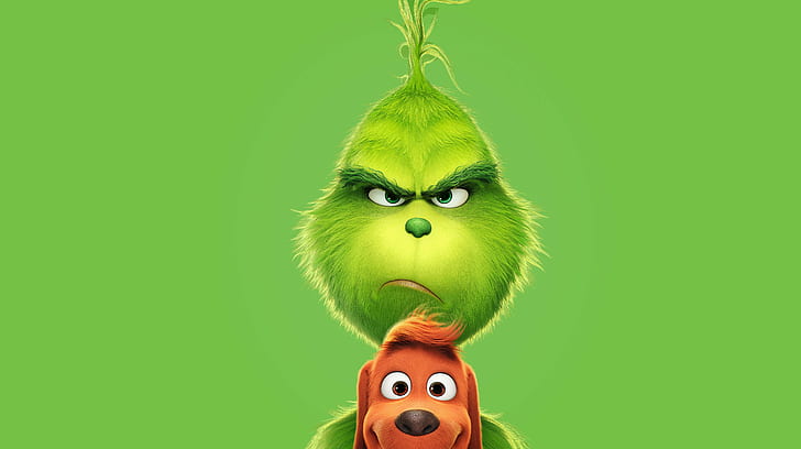 The Grinch 2018 Poster, HD wallpaper