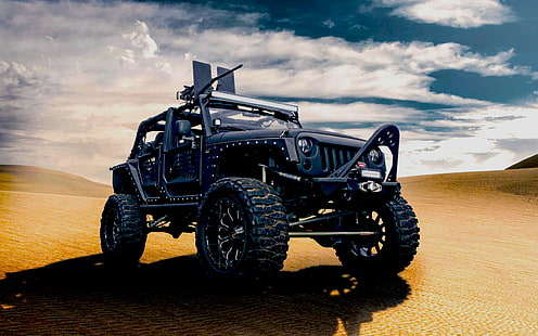 Hd Wallpaper Jeep Wrangler For Army Black Jeep Wrangler Rubicon War Army Wallpaper Flare