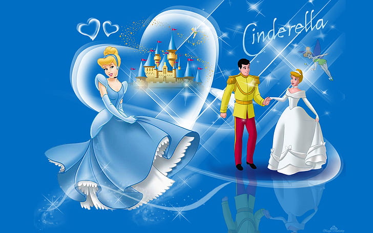 Princess Cinderella And Prince Henry Disney Story Cartoon Desktop Hd Wallpaper 1920×1200