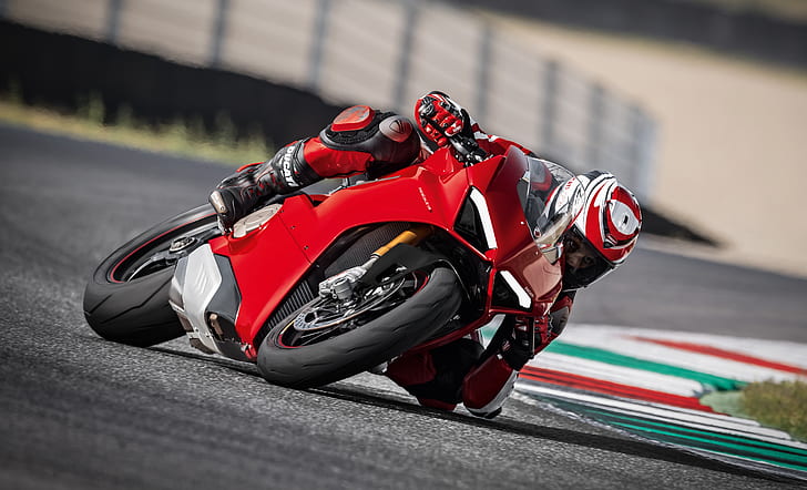 Vehicles, Ducati Panigale V4, Motorcycle, HD wallpaper