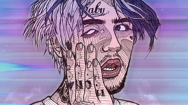 I made the ultimate Lil Peep desktop background (1920x1080) With all of  Peeps best photos! : r/LilPeep