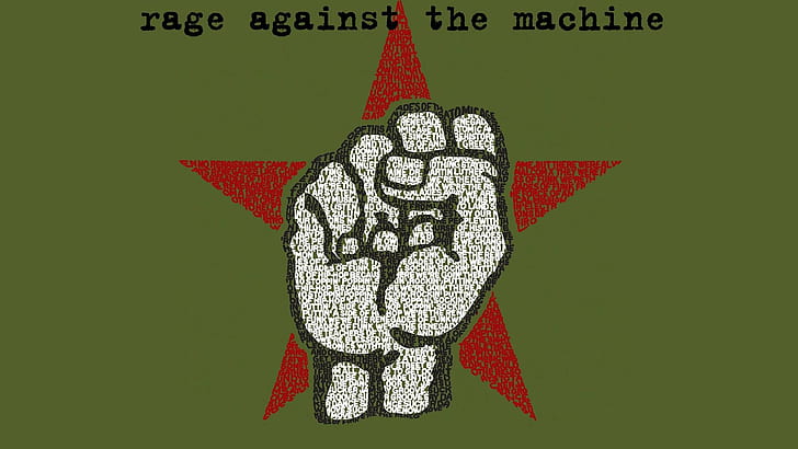 Sudadera con Capucha Nu Metal Rock Band LaMAGLIERIA Sudadera Mujer Rage Against The Machine Fist Logo