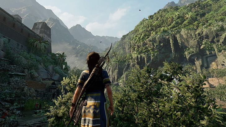 Lara Croft, Shadow of the Tomb Raider, PlayStation 4, video games