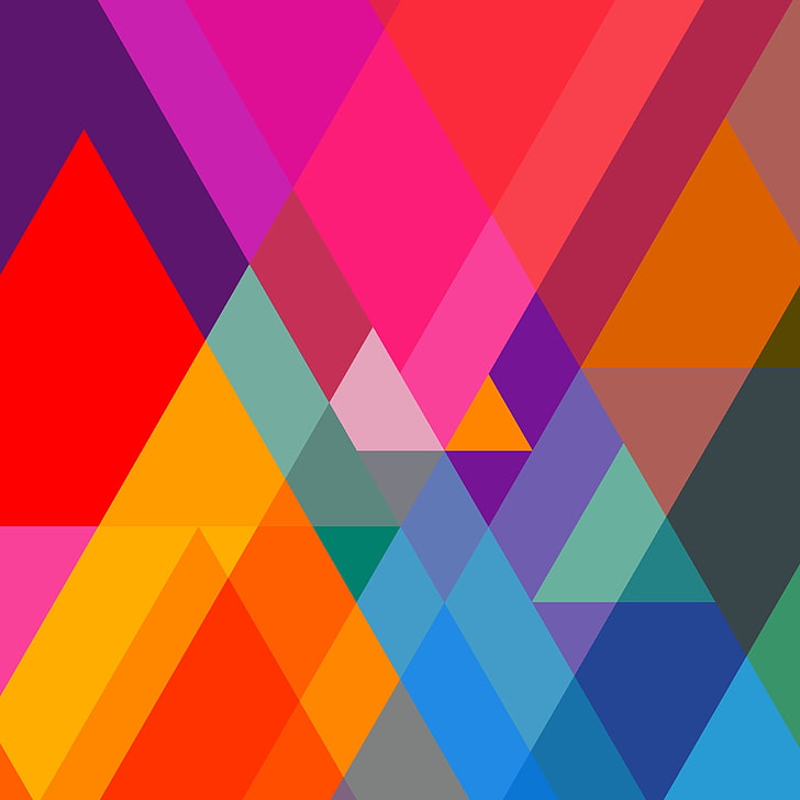 multicolored textile, Apple Inc., abstract, artwork, colorful, HD wallpaper