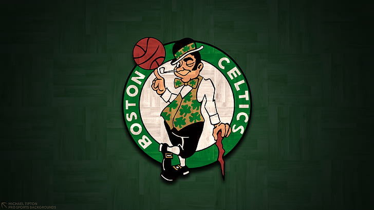 Download Boston Celtics Black Logo Wallpaper  Wallpaperscom
