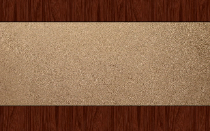 rectangular white wooden coffee table, minimalism, texture, brown, HD wallpaper