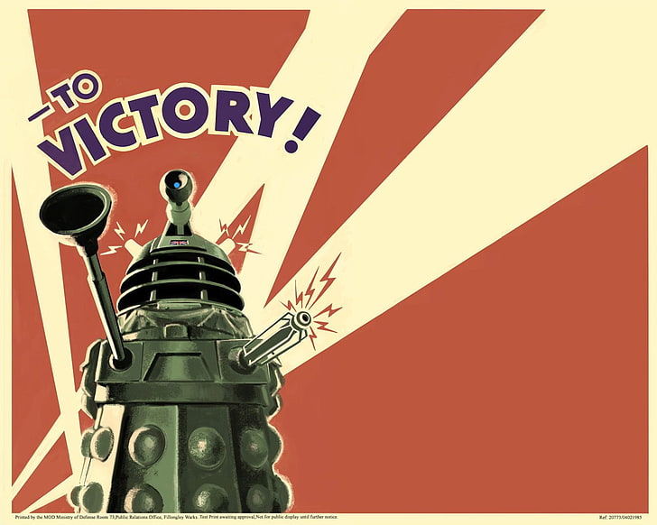 Doctor Who, Daleks, auto post production filter, no people, HD wallpaper