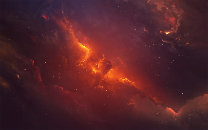 HD wallpaper: space, dark phoenix, orange, nebula, universe | Wallpaper  Flare