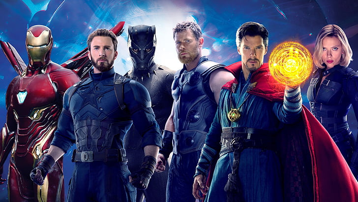 Movie, Avengers: Infinity War, Benedict Cumberbatch, Black Panther (Marvel Comics), HD wallpaper