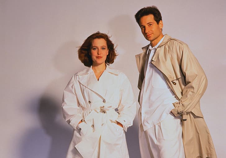 the series, The X-Files, David Duchovny, Classified material, HD wallpaper