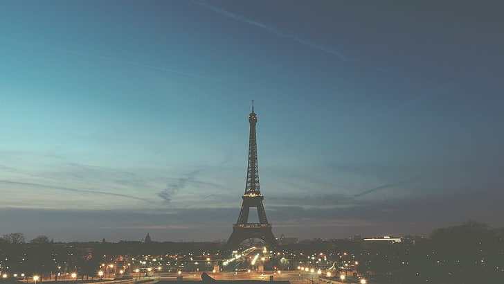 Eiffel Tower, Paris, cityscape, architecture, built structure, HD wallpaper