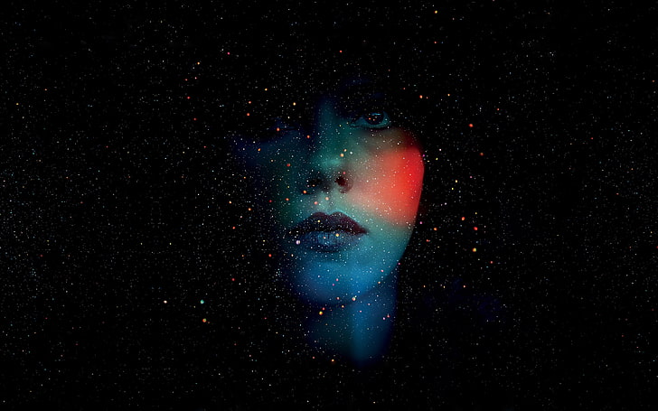 Under My Skin, Scarlett Johansson, star - space, astronomy, HD wallpaper