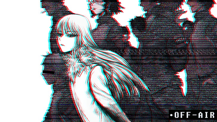 Anime Glitch Background Wallpaper 105560 - Baltana