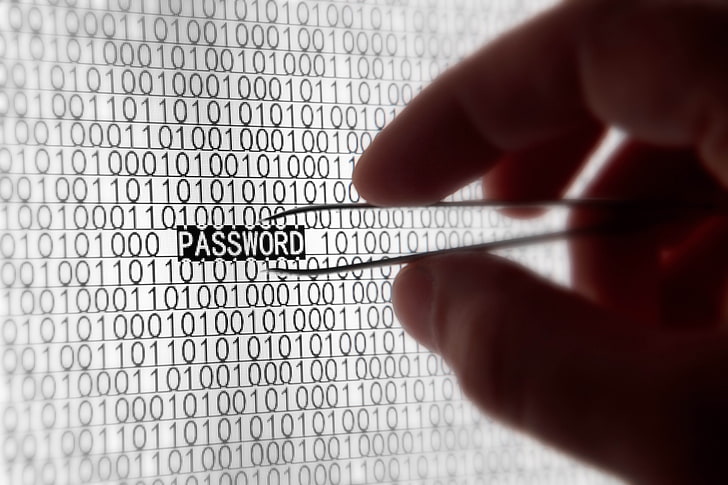 gray tweezers, code, password, hands, forceps, extraction, hacking, HD wallpaper