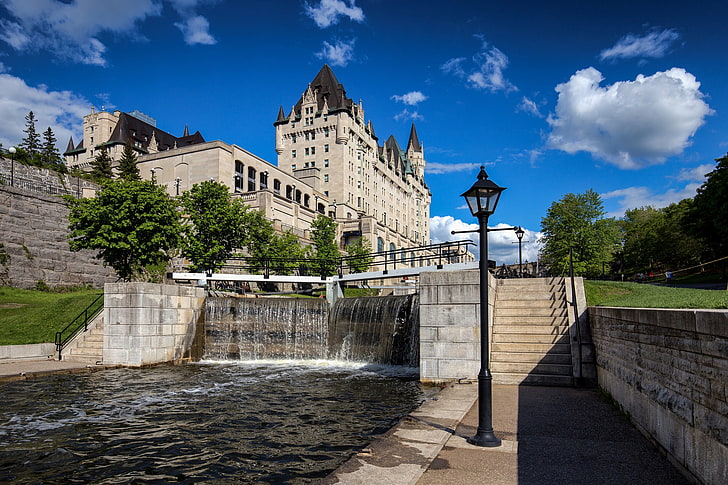 Canada, Ottawa, Canal Rideau, HD wallpaper