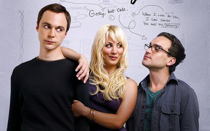 TV Show, The Big Bang Theory, Jim Parsons, Johnny Galecki, Kaley Cuoco