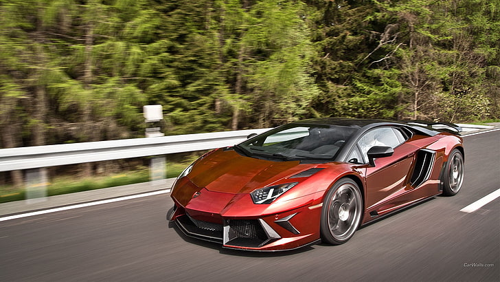 Lamborghini Aventador, car, vehicle, transportation, mode of transportation, HD wallpaper