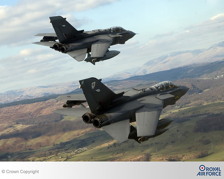 Panavia Tornado, jet fighter, airplane, aircraft, military aircraft