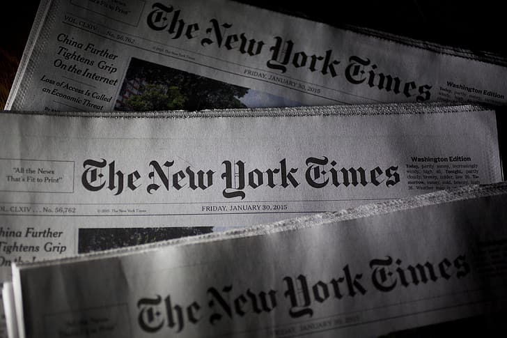 USA, press, New York, The New York Times, American daily newspaper