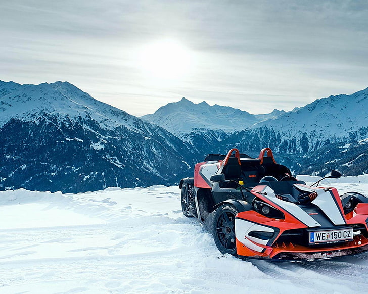HD wallpaper: car, KTM, x-bow, snow, cold temperature, mountain, winter,  beauty in nature | Wallpaper Flare