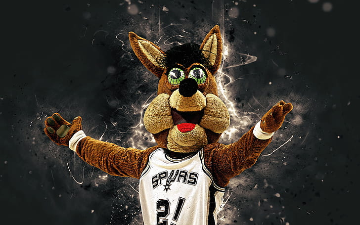 Basketball, San Antonio Spurs, Mascot, NBA, HD wallpaper