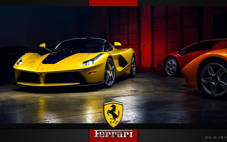 car, supercars, italian, Ferrari, Ferrari LaFerrari, mode of transportation, HD wallpaper